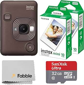 Amazon.com : Fujifilm INSTAX Mini LiPlay Hybrid Instant Camera