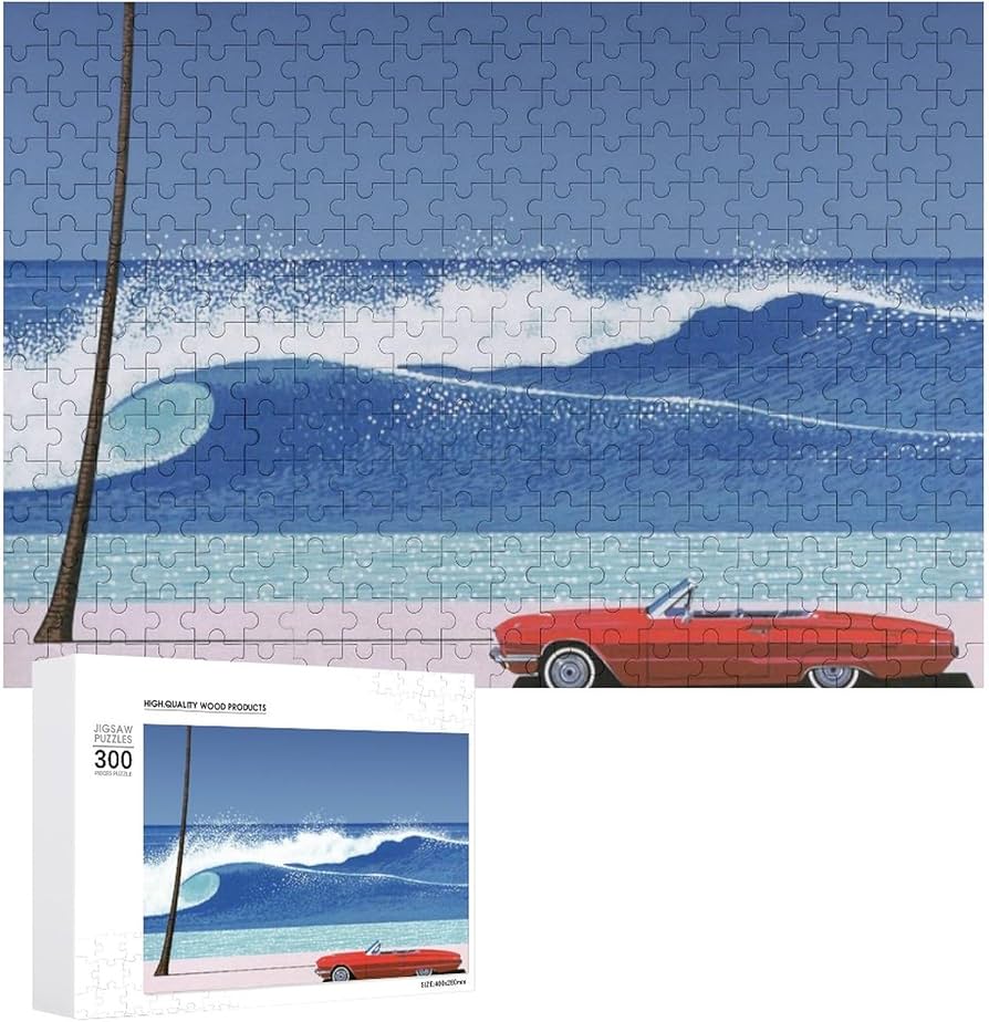 Amazon.co.jp: パズル 永井博アートイラスト1 ジグソーパズル 300