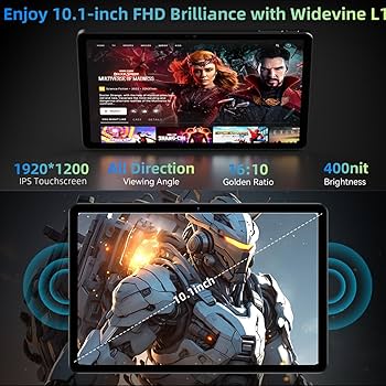 Amazon.com : Alphawolf Android Tablet 10 inch Tablets, FHD 1920
