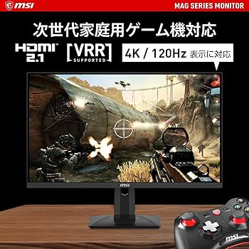 Amazon.co.jp: MSI ゲーミングモニター MAG 274UPF 27インチ/4K UHD