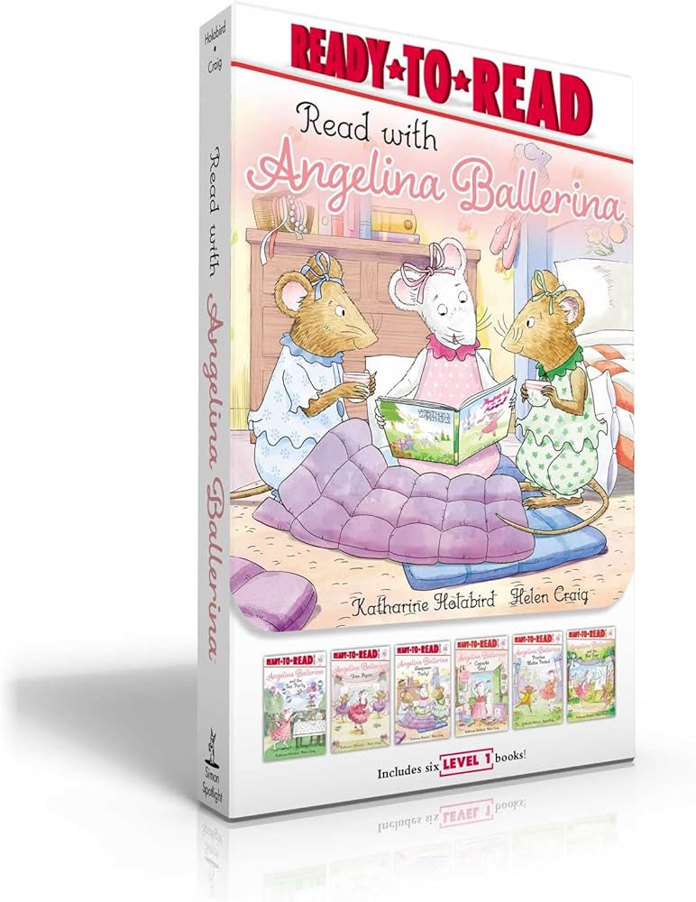 Amazon.com: Read with Angelina Ballerina (Boxed Set): Angelina