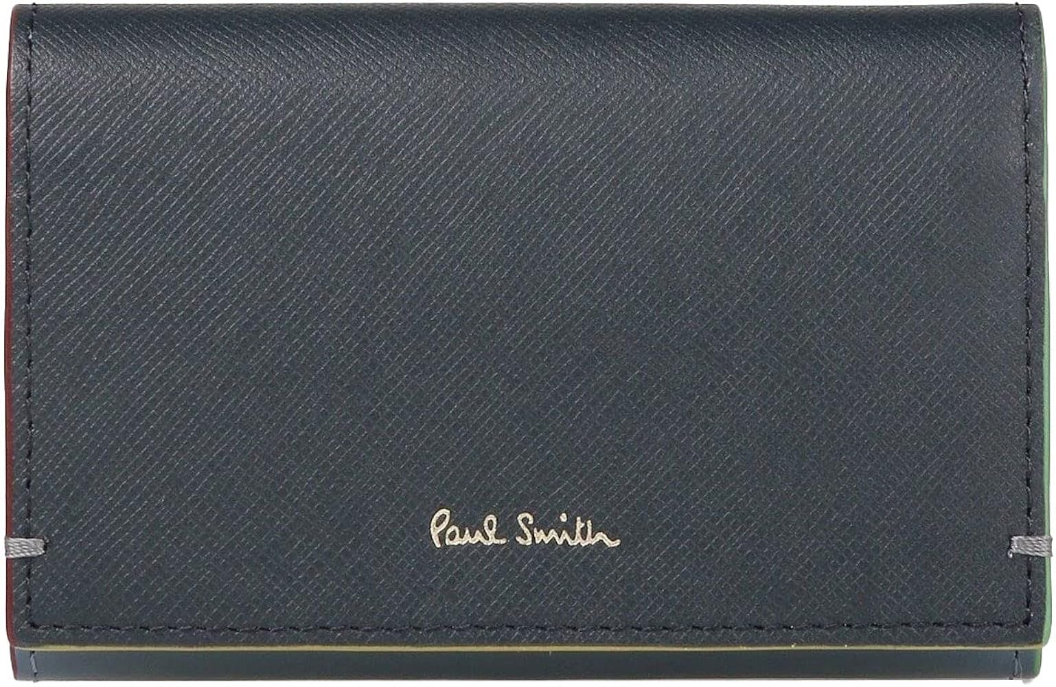 Amazon | [ポールスミス] 名入れ可 カラードエッジ 名刺入れ カード