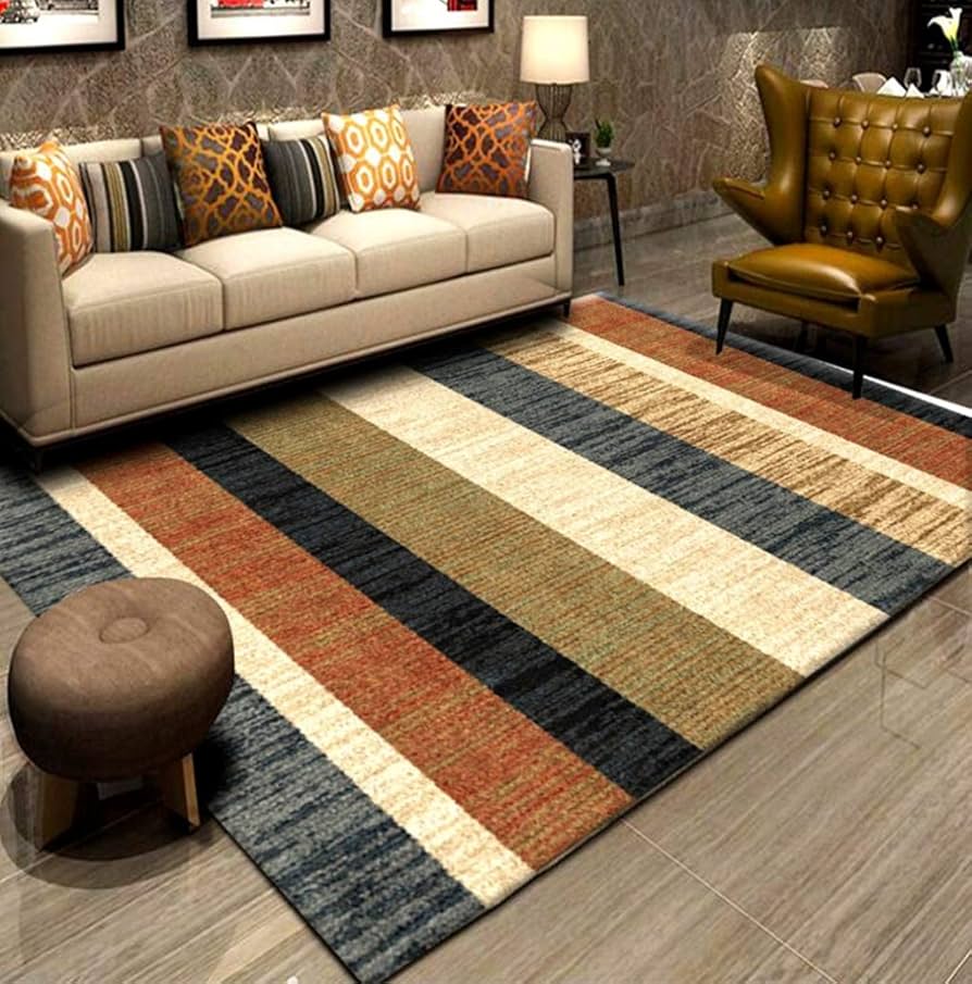 Amazon｜ラグ ラグマット ネイティブ柄 160*230CM エスニック かわいい