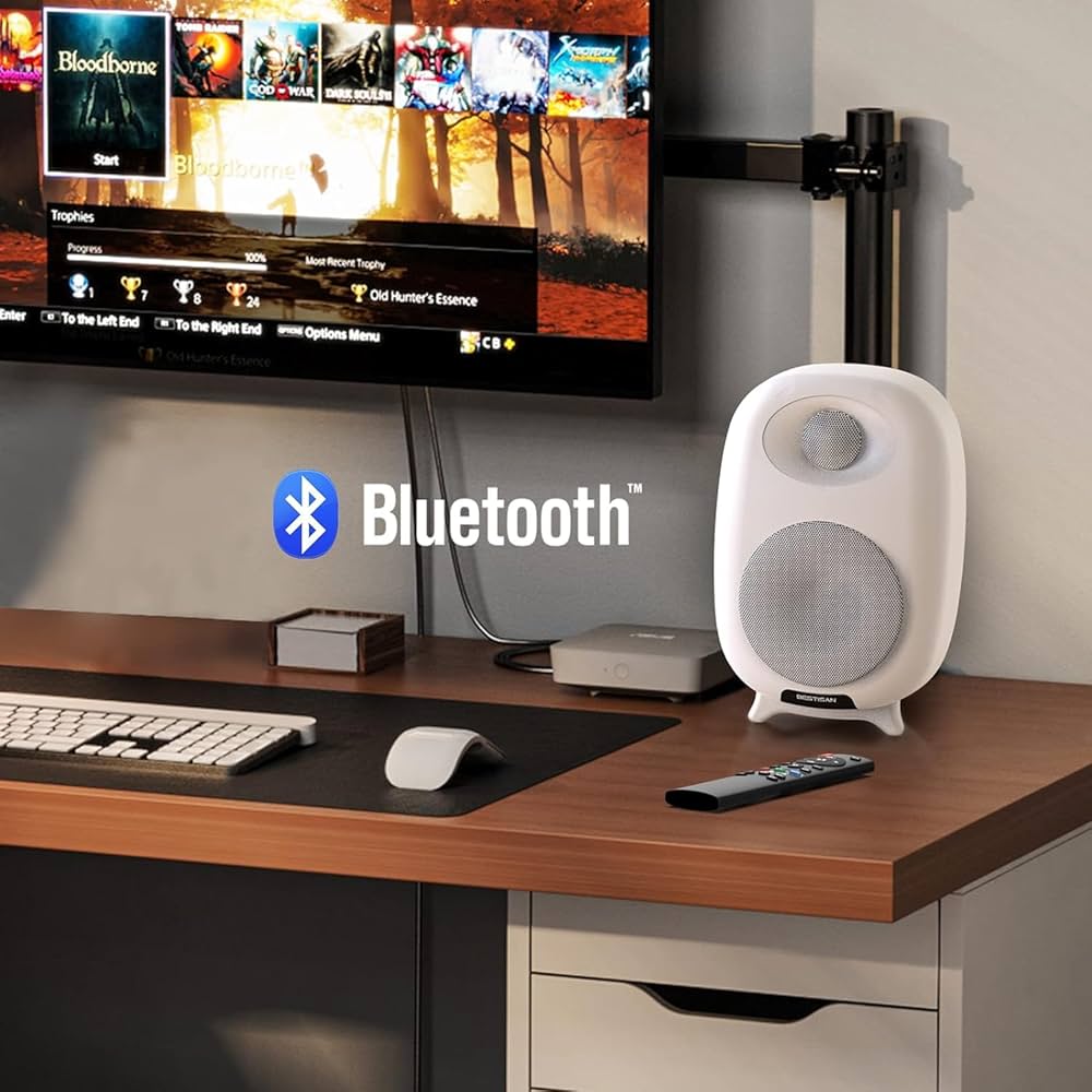 Amazon.co.jp: BESTISAN ブックシェルフスピーカー アクティブ