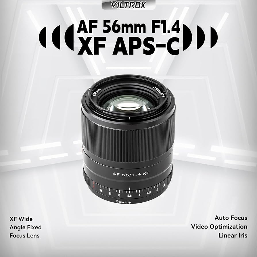 VILTROX 56mm F1.4 f/1.4 XF automática APS-C Lente Retrato para