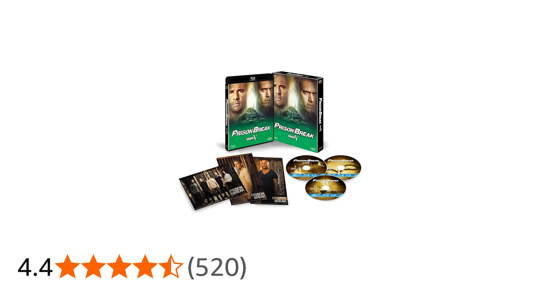 Amazon.co.jp: プリズン・ブレイク シーズン5 ブルーレイBOX [Blu-ray