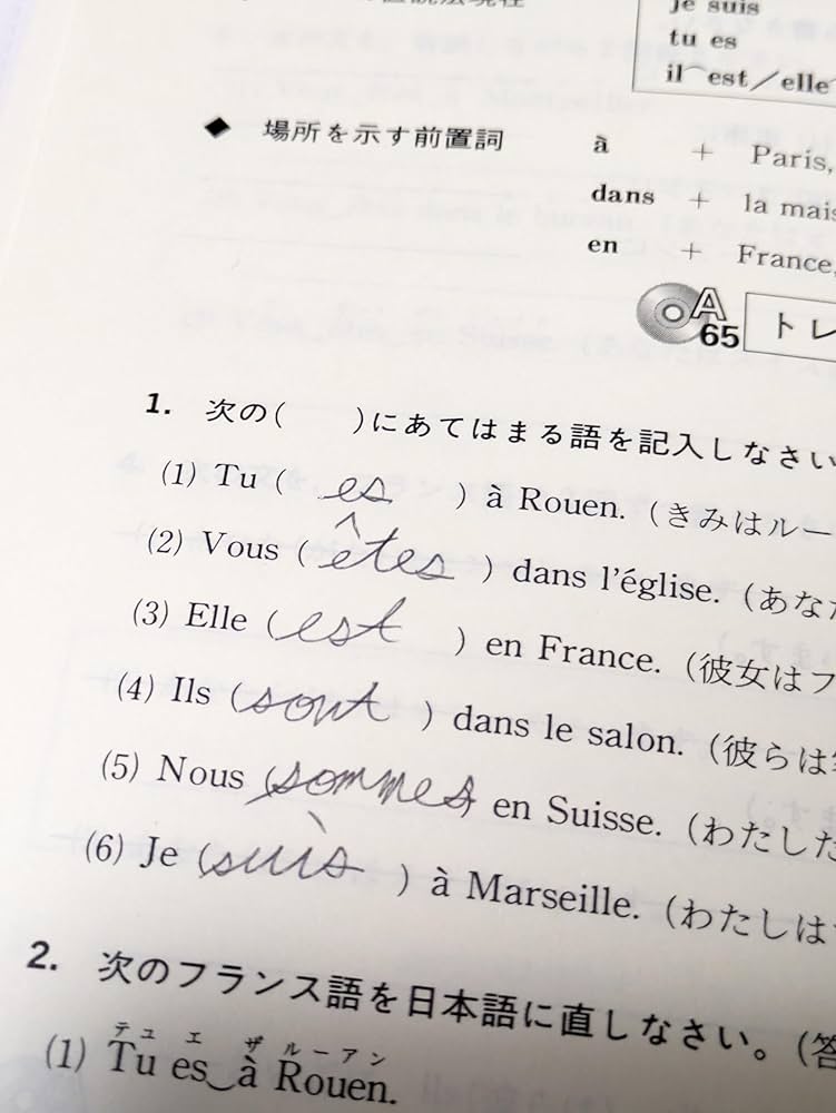 トレ-ニングペ-パ-フランス語/教養課程文法中心学習: 35日間完成 (1