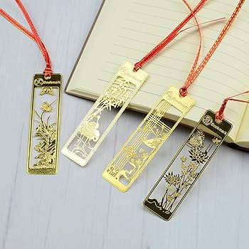 Amazon | Fantasyon しおり ブックマーカー 栞 四君子（しくんし） 梅