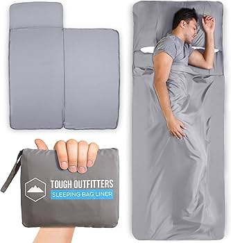 Amazon | Tough Outdoorsスリーピングバッグライナー - ホテル用大人用