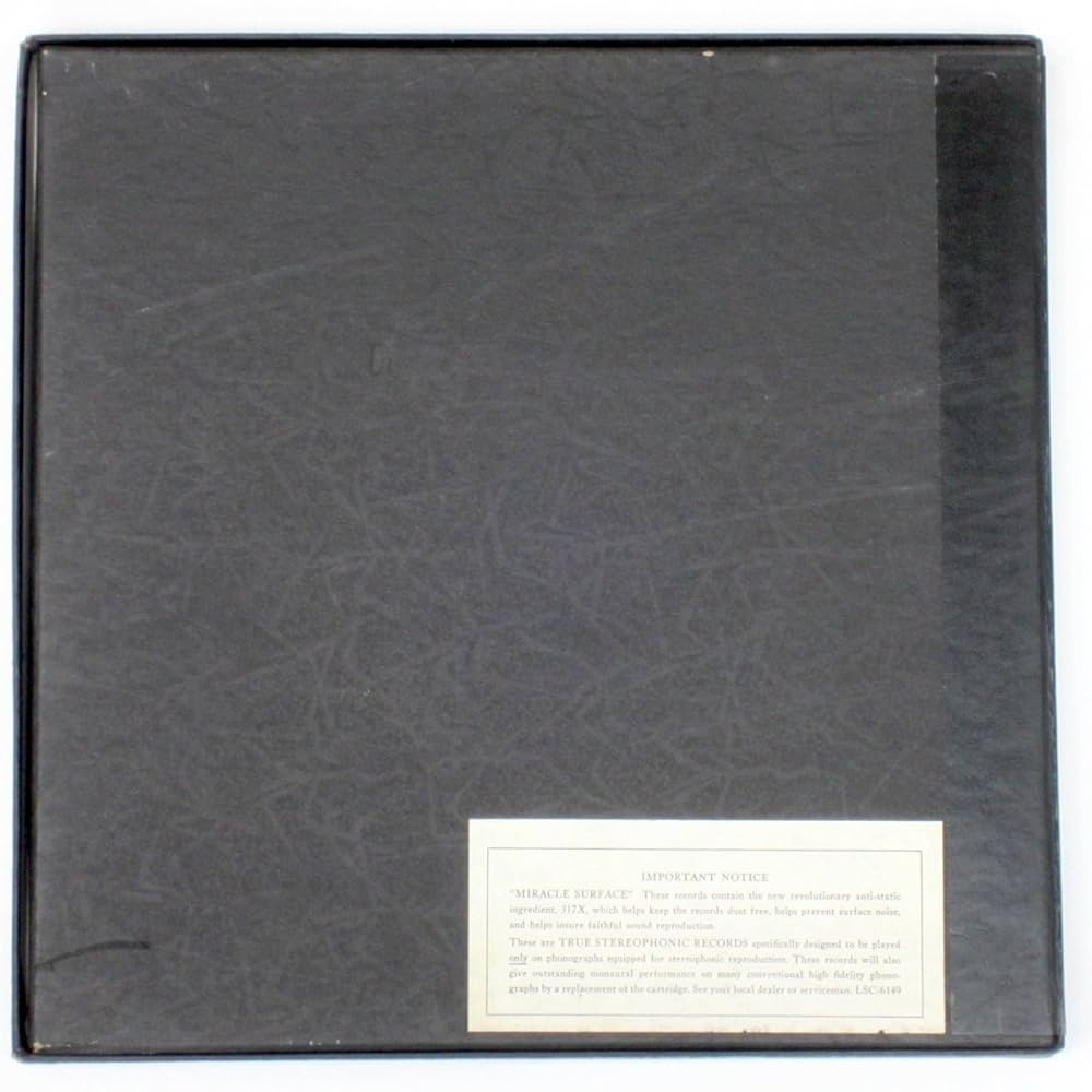 Giacomo Puccini, Erich Leinsdorf, Rome Opera House Orchestra