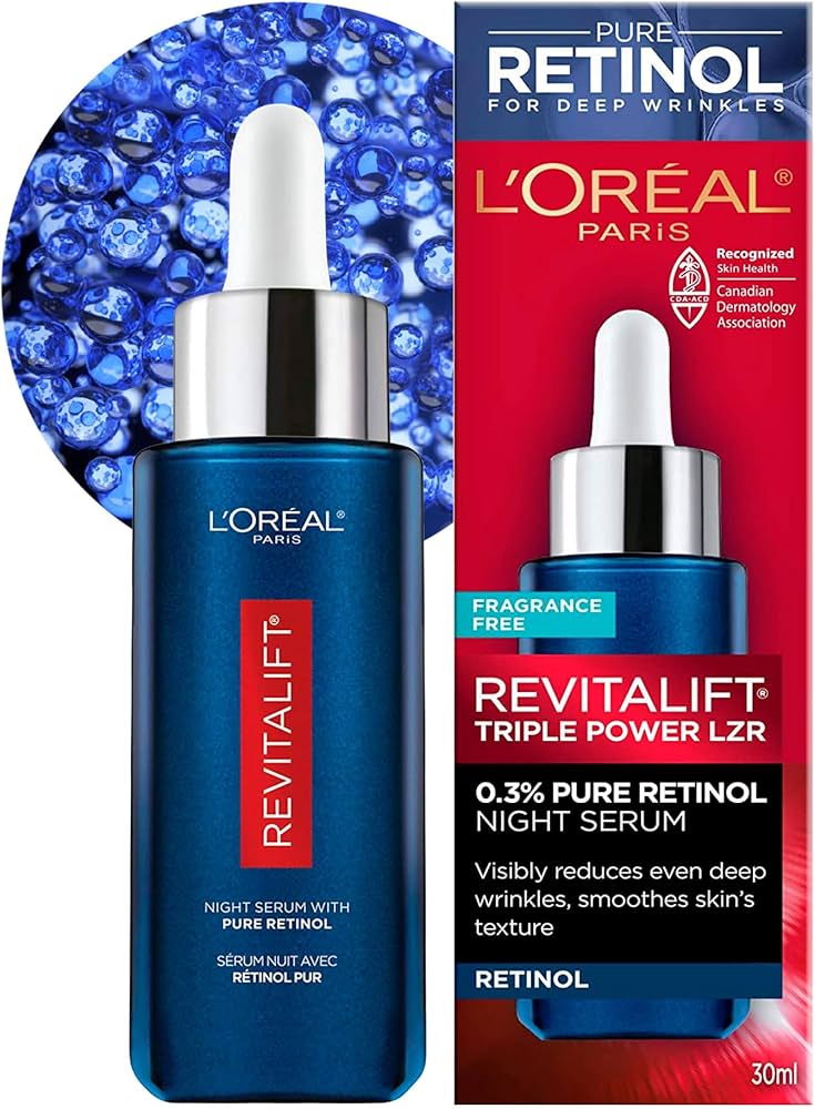 Amazon.com: 'L'Oreal Paris Revitalift Triple Power LZR Retinol