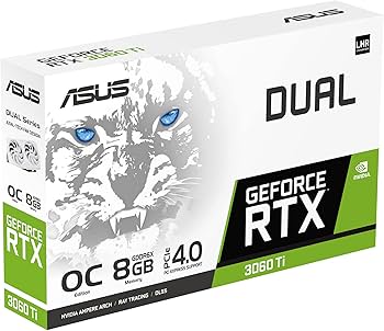 Amazon | ASUS Dual NVIDIA GeForce RTX 3060 Ti White OCエディション