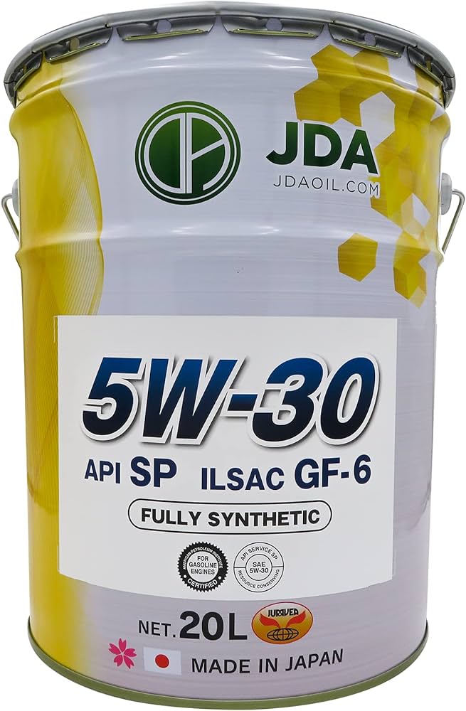 Amazon | JDA エンジンオイル 5W-30 SP GF-6 20L 全合成基油 | 車用