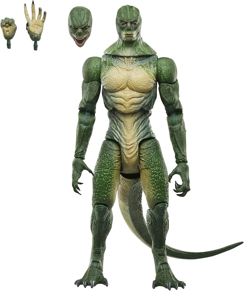 Amazon.com: Marvel Legends Series Marvel's Lizard, Spider-Man: No