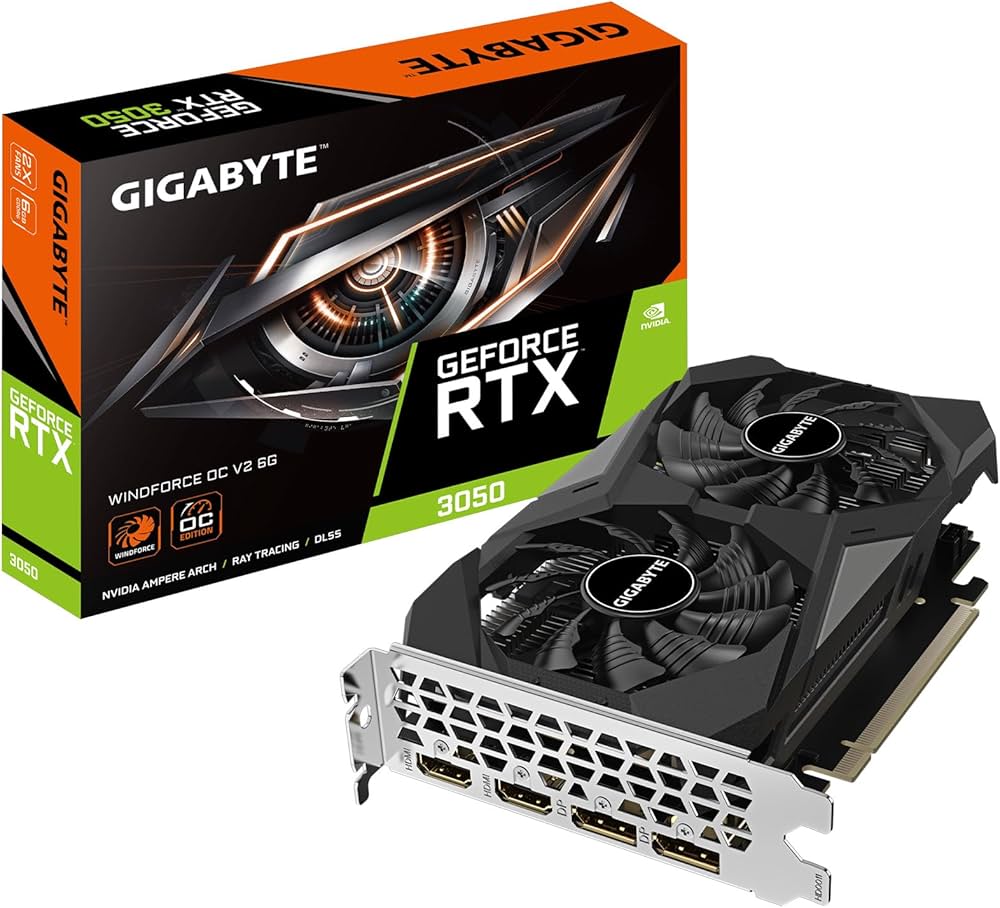 Amazon | GIGABYTE (ギガバイト) GeForce RTX 3050 WINDFORCE OC V2 6G