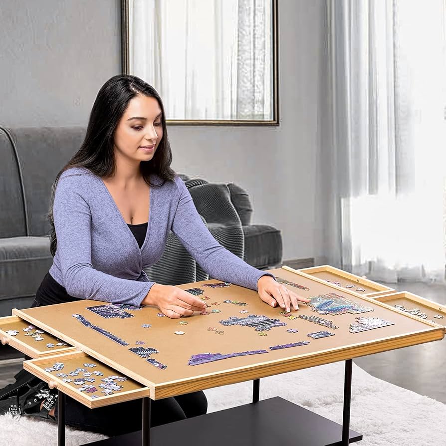 Amazon | 1000ピース パズルテーブル 大人用 ジグソーパズル