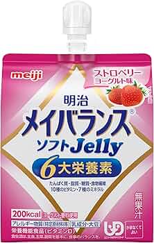 Amazon | メイバランスソフトゼリー ストロベリーヨーグルト味 125ml