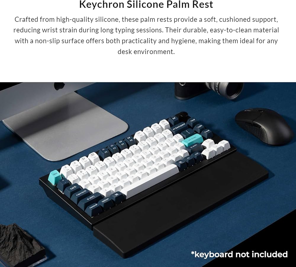 Amazon.co.jp：Keychron シリコンパームレスト 人間工学に基づいた