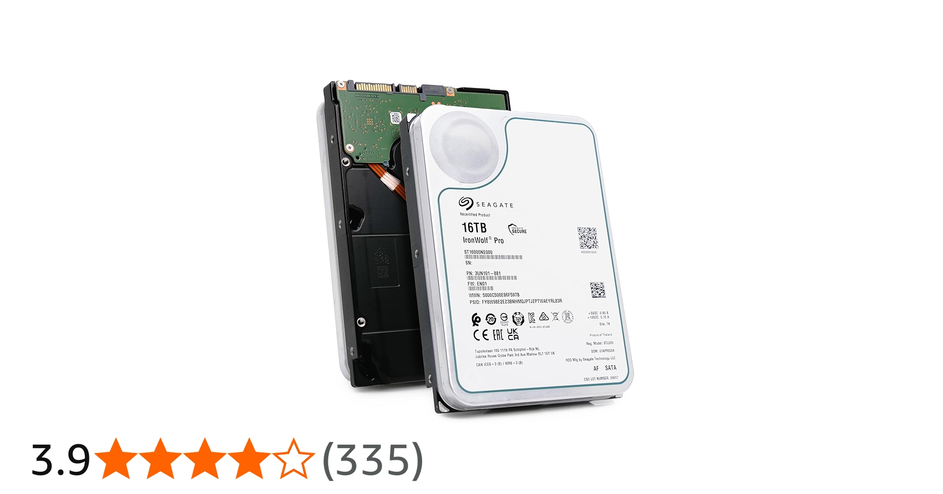 Amazon | Seagate IronWolf Pro 3.5