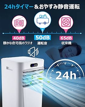 Amazon.co.jp: Rintuf スポットクーラー 2.3kW 移動式エアコン 2022