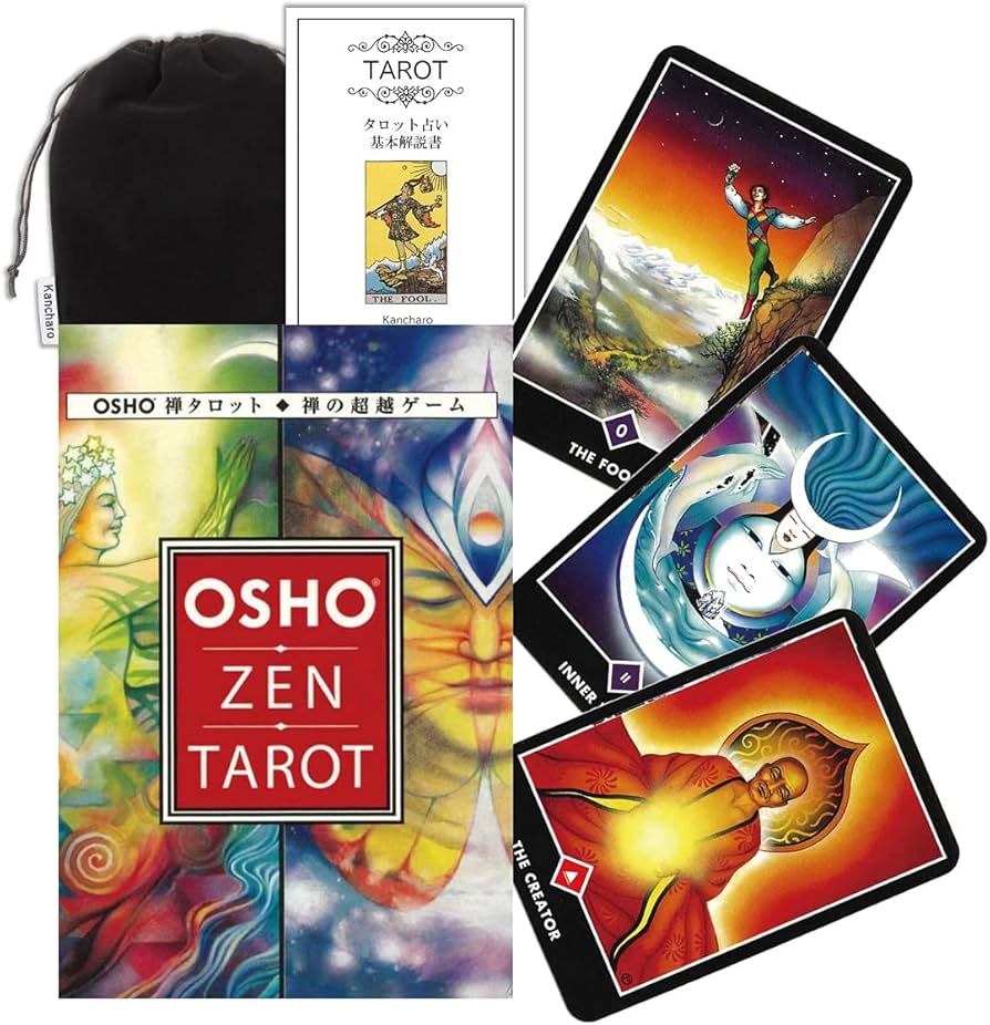 Amazon | Kancharo タロットカード 79 枚 タロット占い【和尚 禅