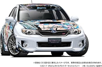1/24 アオシマ インプレッサ ホンダバン タクシー ニャル子 けいおん