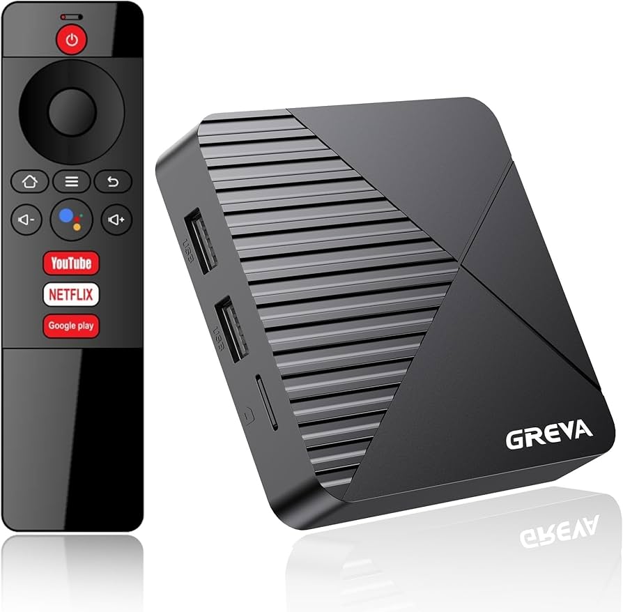 Amazon.com: GREVA Android TV Box 13.0 4GB RAM 32GB ROM Smart TV