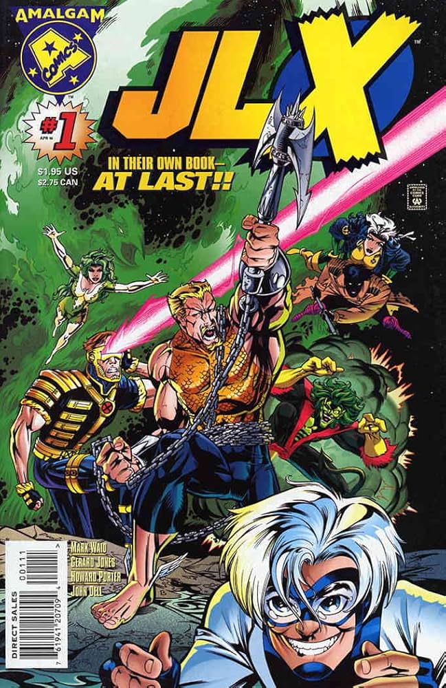 Amazon.com: JLX #1 VF ; Amalgam comic book : Collectibles & Fine Art
