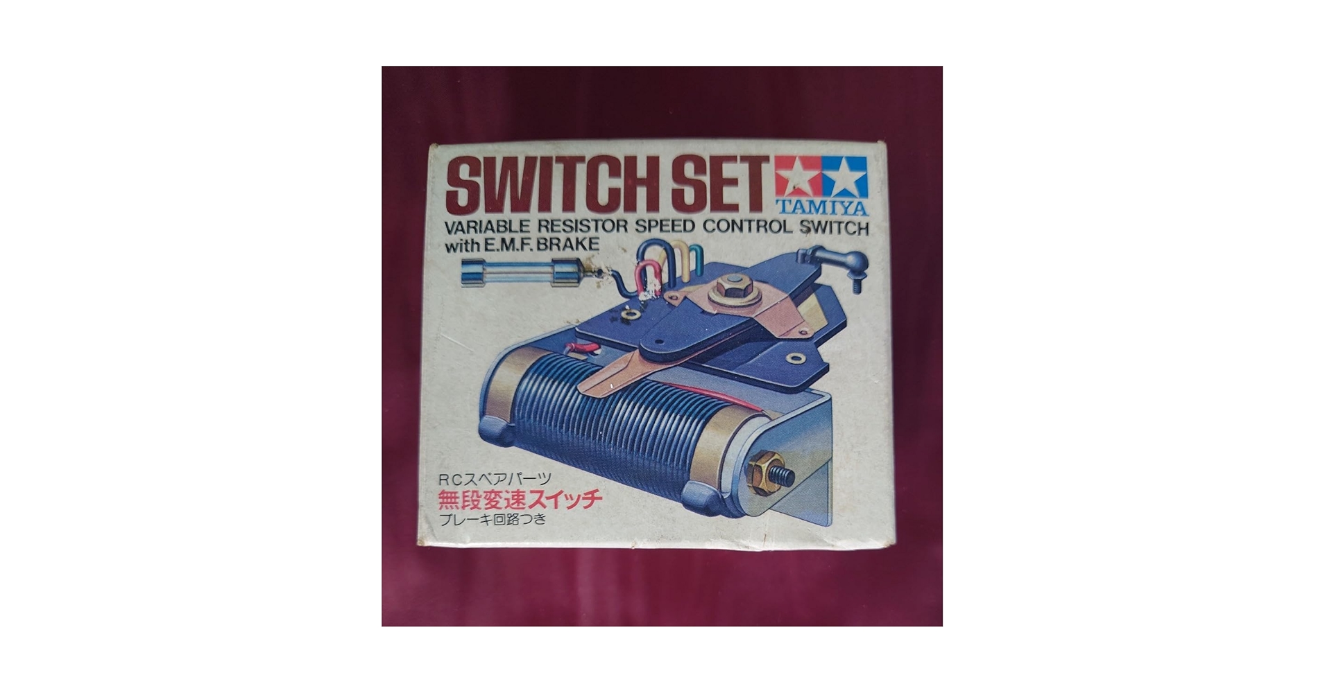 タミヤラジコン カウンタック ビンテージ サーボ、受信機 無断変速付き