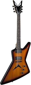 Amazon.com: Dean ZX Electric Guitar, Trans Brazilia : Musical