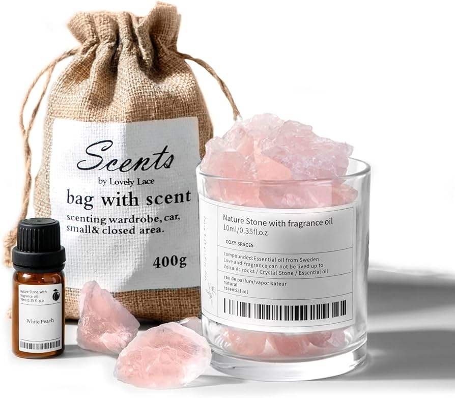 Amazon.co.jp: アロマセット【アロマストーン400g+Whtie Peach Oil