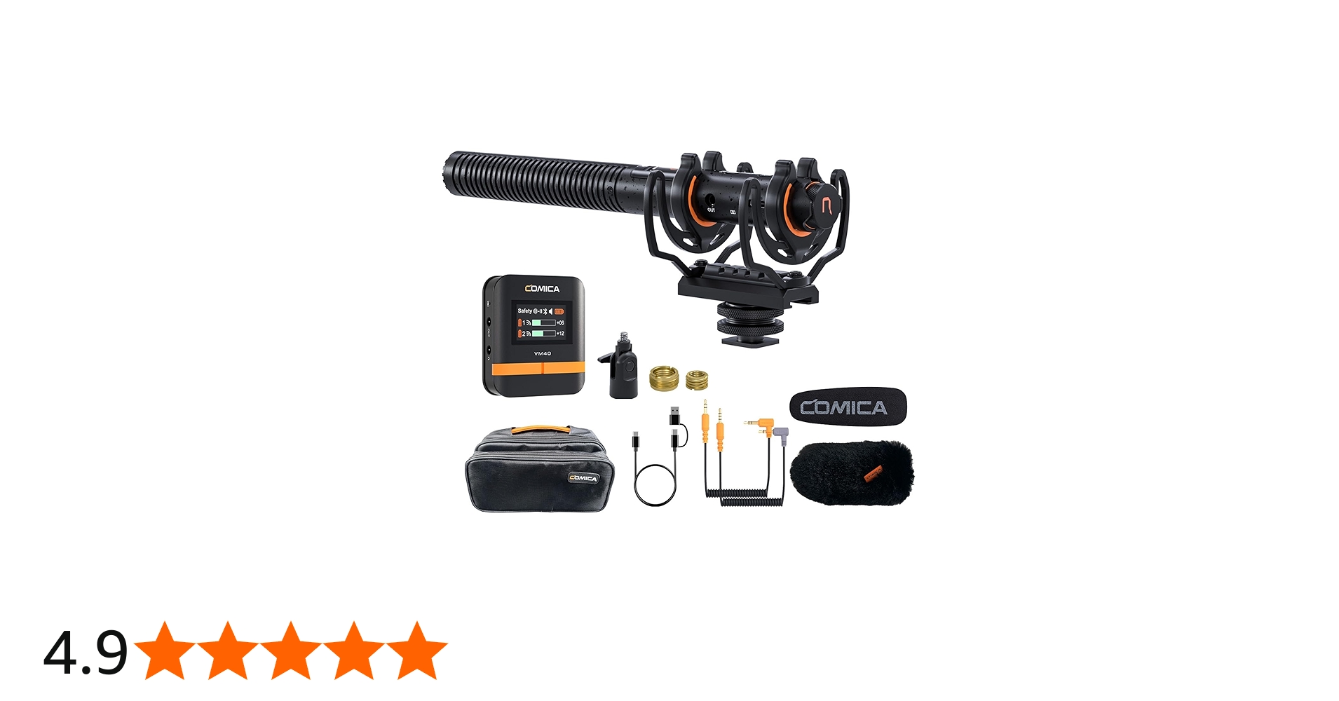 Amazon | Comica VM40 ショットガンマイク、カメラ、スマートフォン
