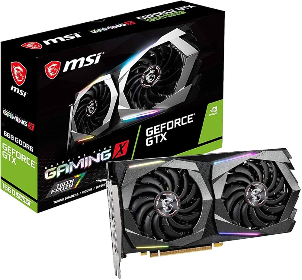 Amazon | MSI GeForce GTX 1660 SUPER GAMING X グラフィックスボード