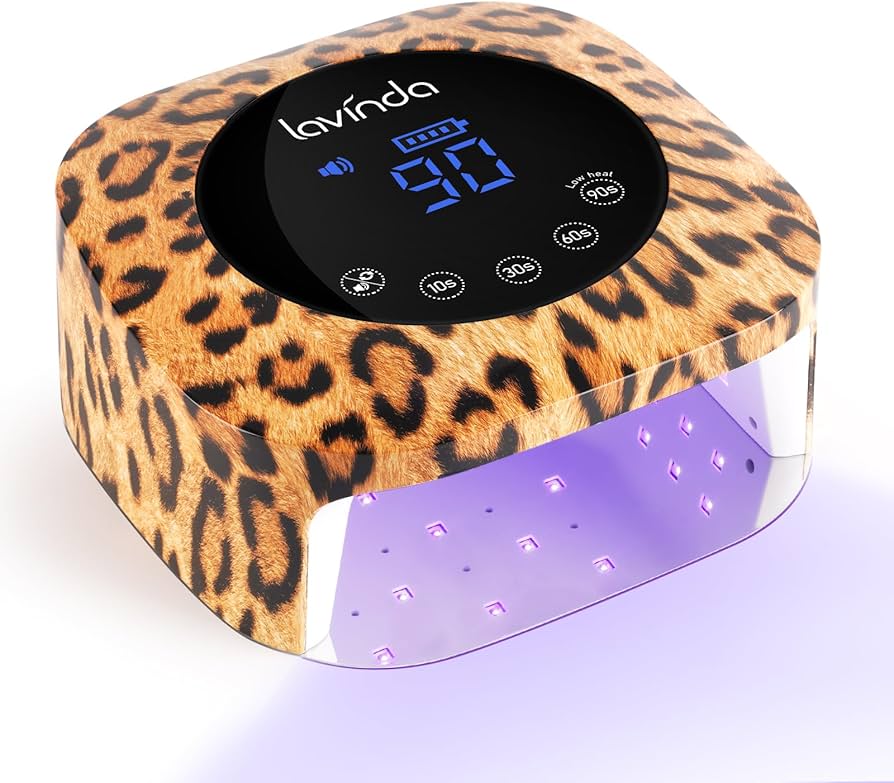 Amazon.com: Lavinda LED Nail Lamp UV Light for Gel Nails 54W