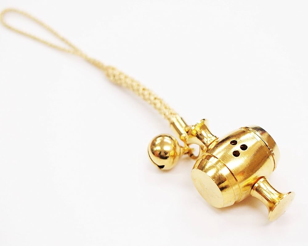 Amazon.co.jp: 開運小槌 打出の小槌 十福招福 ストラップ 幸福の根付