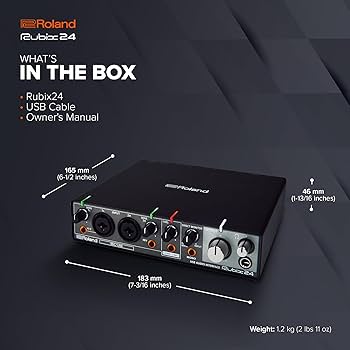 Amazon.co.jp: Roland Rubix 24 USBオーディオインターフェース 2
