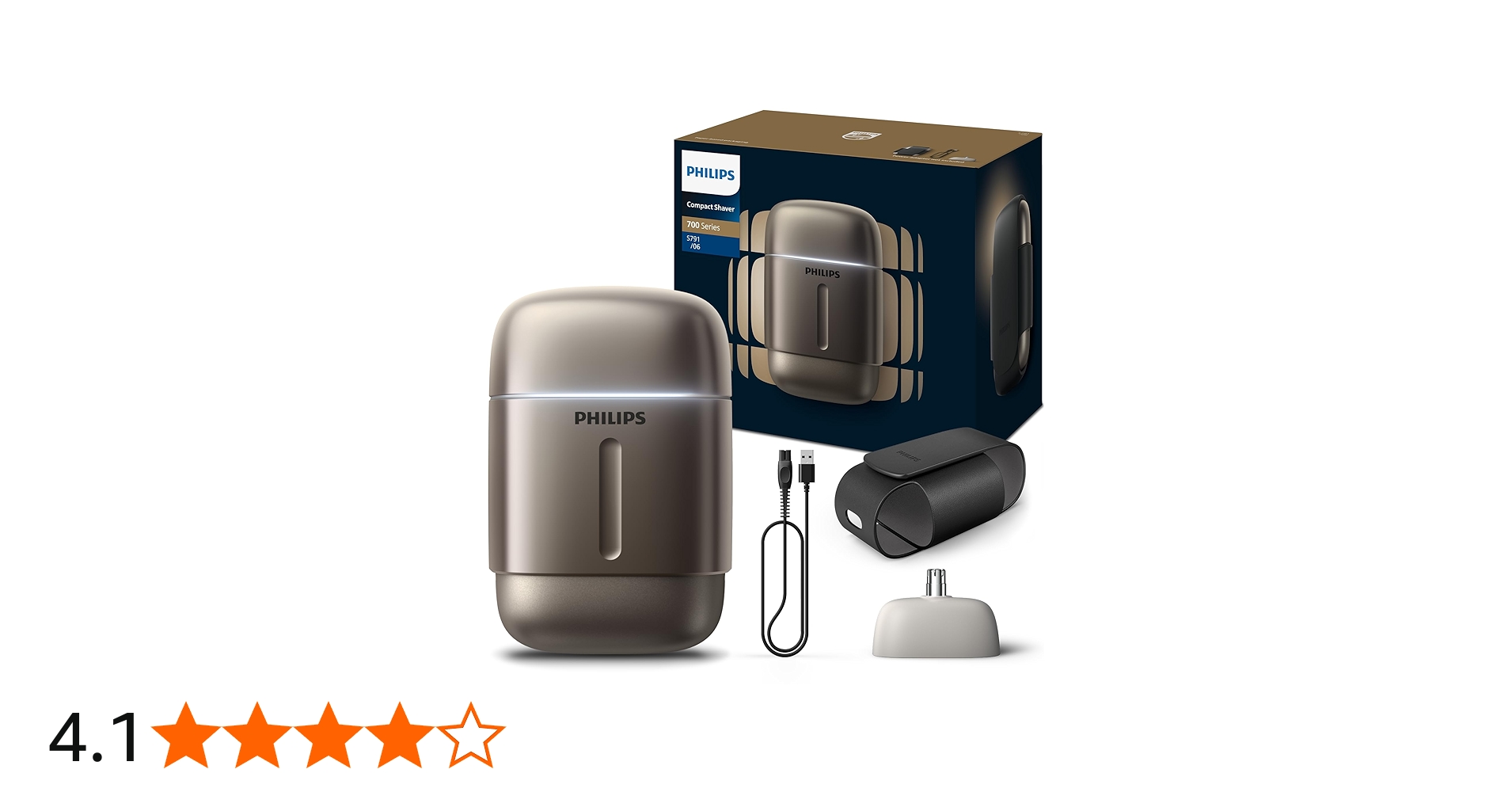 Philips S791/06 Electric Shaver 700 Series, Compact Shaver