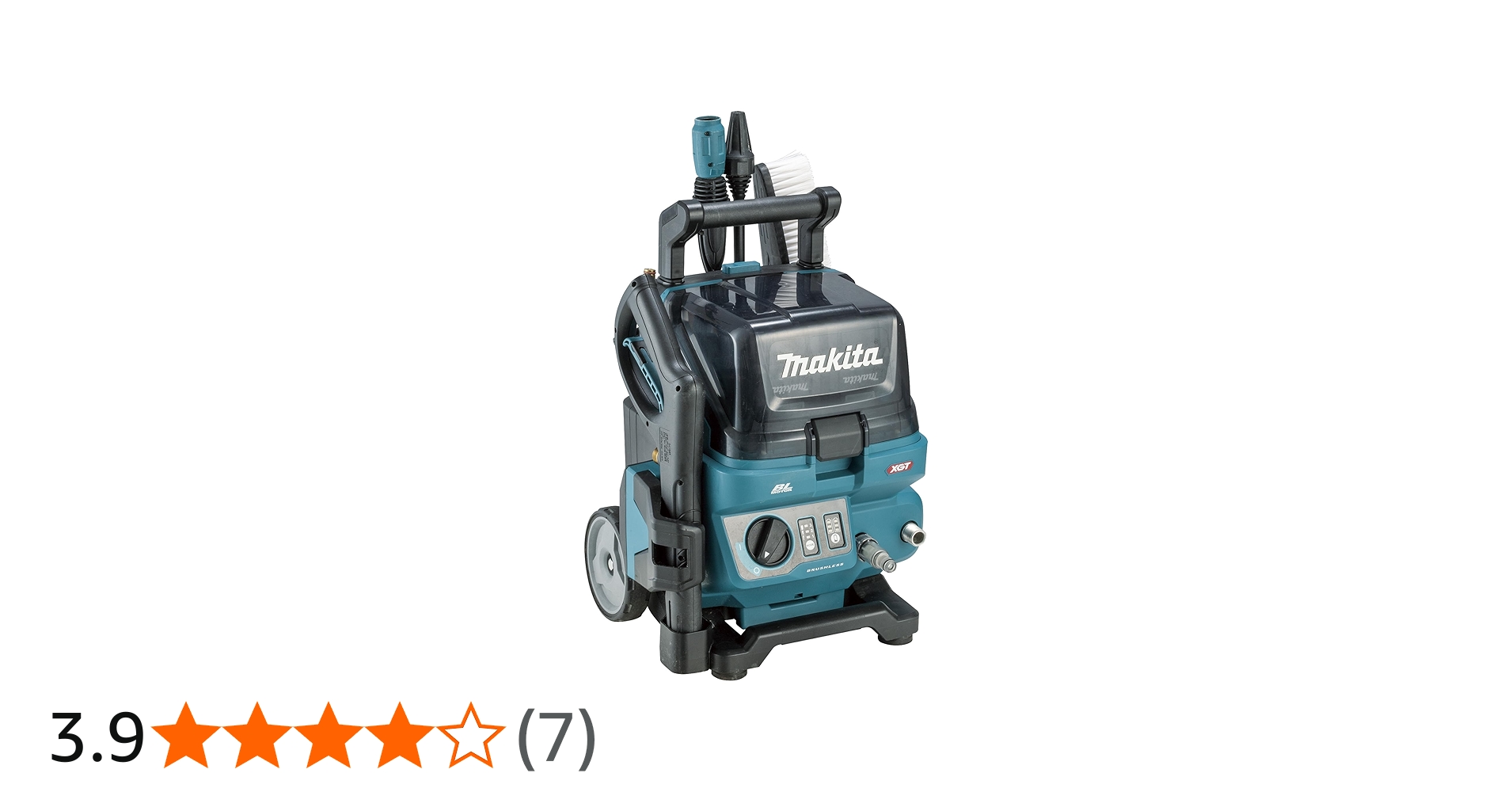 Amazon | マキタ(Makita) 充電式高圧洗浄機 40Vmax バッテリ・充電器