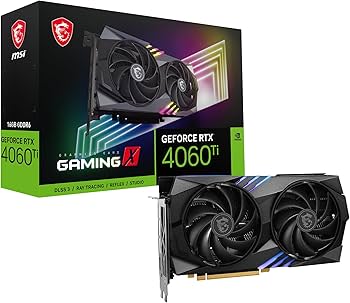 Amazon | MSI グラフィックスボード GeForce RTX 4060 Ti GAMING X 16G