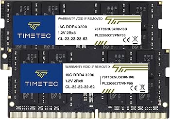 Timetec 32GB KIT(2x16GB) DDR4 3200MHz (or 2933MHz or 2666MHz) PC4