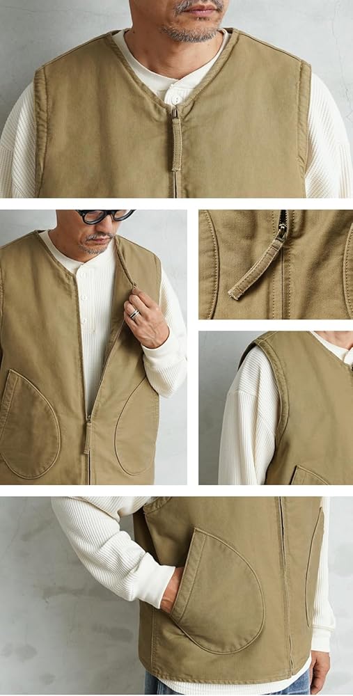 Amazon.co.jp: [WAIPER] 米海軍 U.S.NAVY N-1 デッキベスト 【WP29