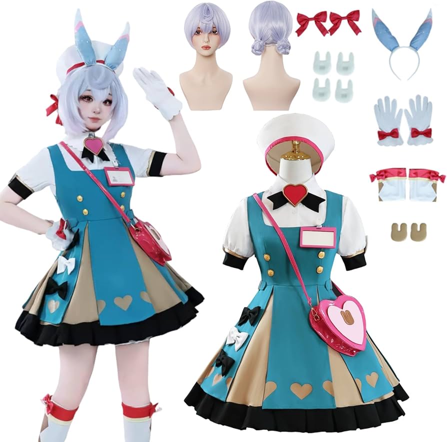 Amazon.co.jp: 原神 げんしん シグウィン Sigewinne コスプレ衣装 フル