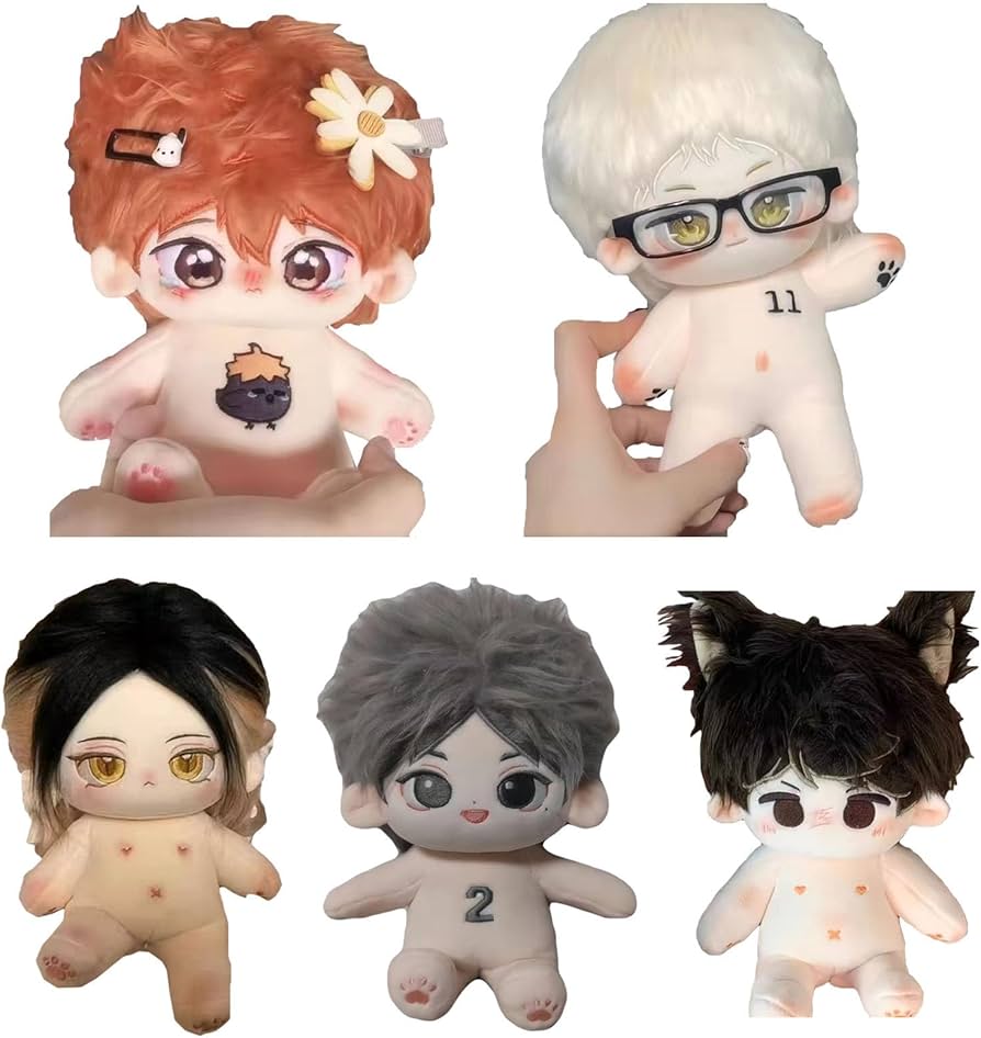 Amazon.co.jp: ハイキュー 着せ替え人形 ぬいぐるみ 日向翔陽 月島蛍