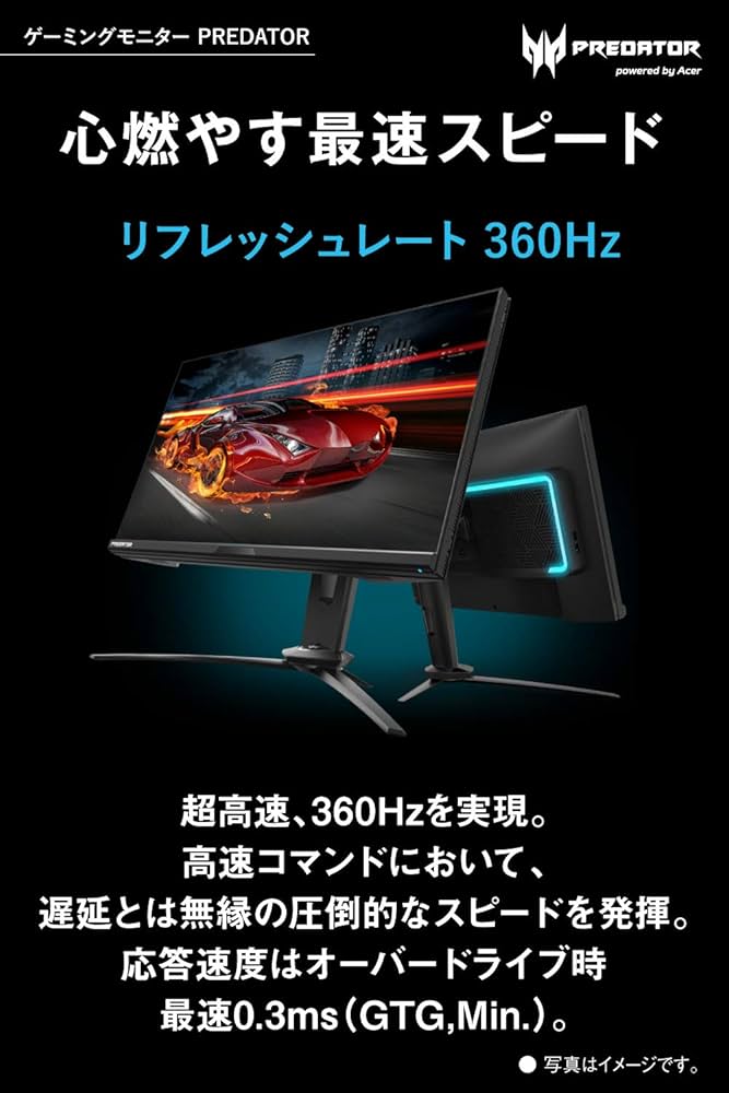 Amazon.co.jp: Acer ゲーミングモニター Predator X25bmiiprzx 24.5