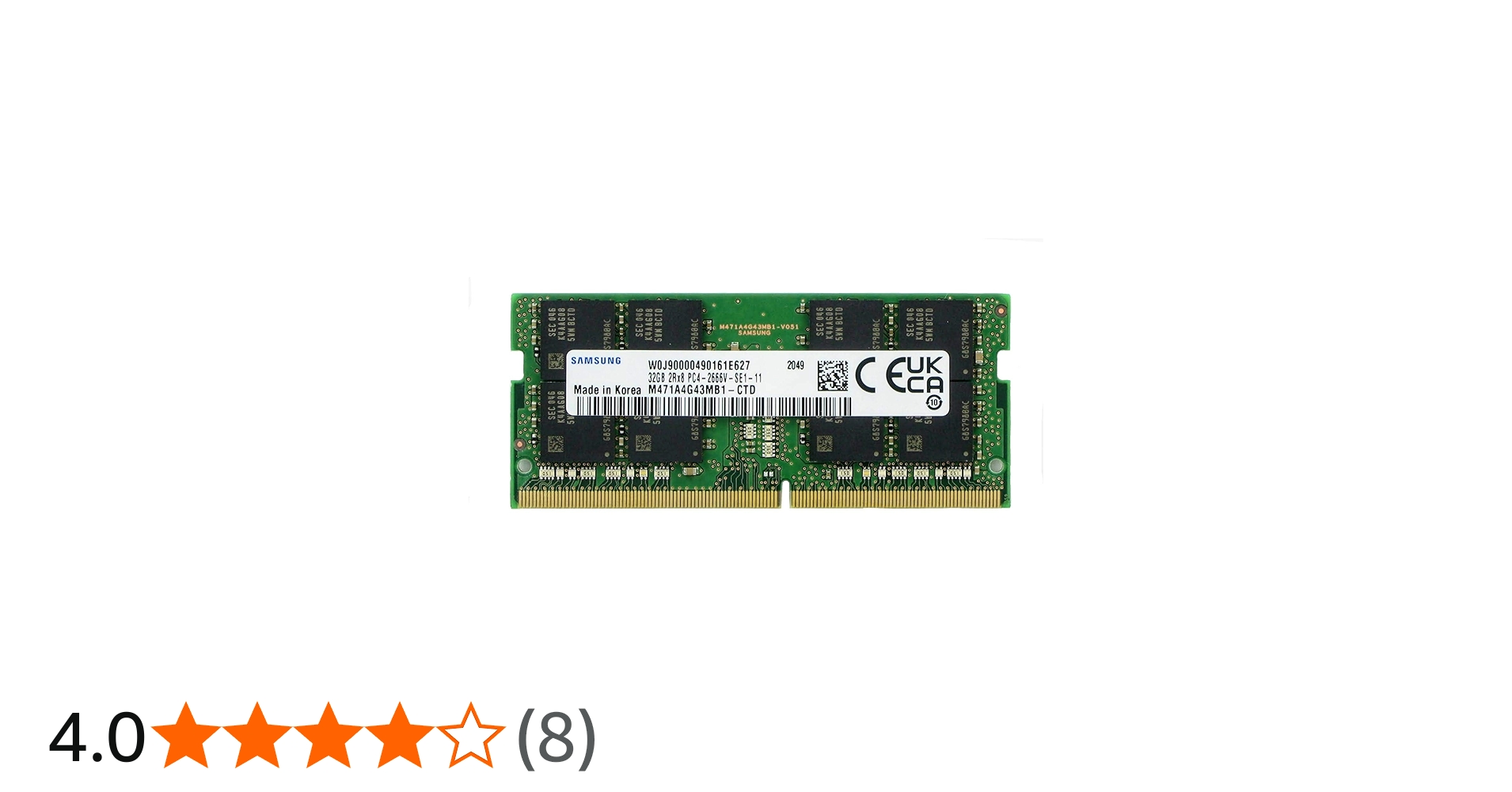 Amazon.co.jp: Samsung 32GB DDR4 PC4-21300、2666MHZ 260ピン SODIMM