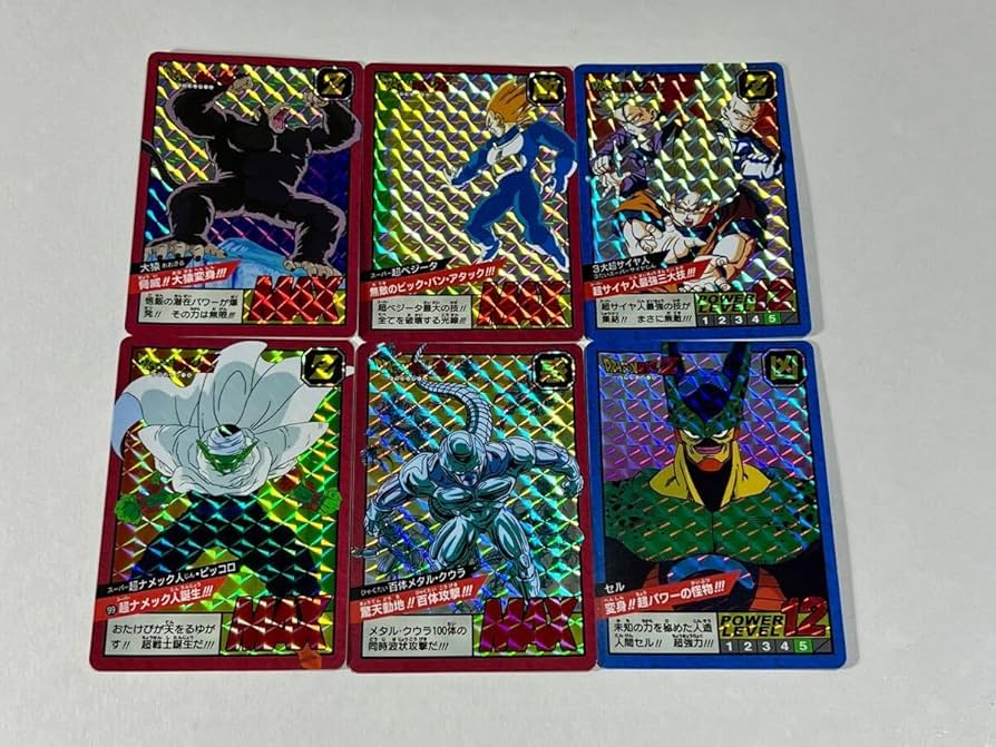 ドラゴンボール カードダス キラカード 6枚 セットドラゴンボールZ