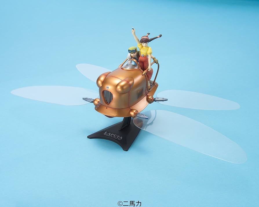Amazon.com: Laputa: Castle in the Sky - Flaptter Model Kit : Arts