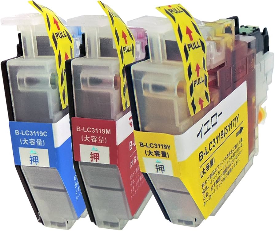 Amazon.co.jp: LC3119 (C/M/Y) 大容量タイプ 【 シアン マゼンタ