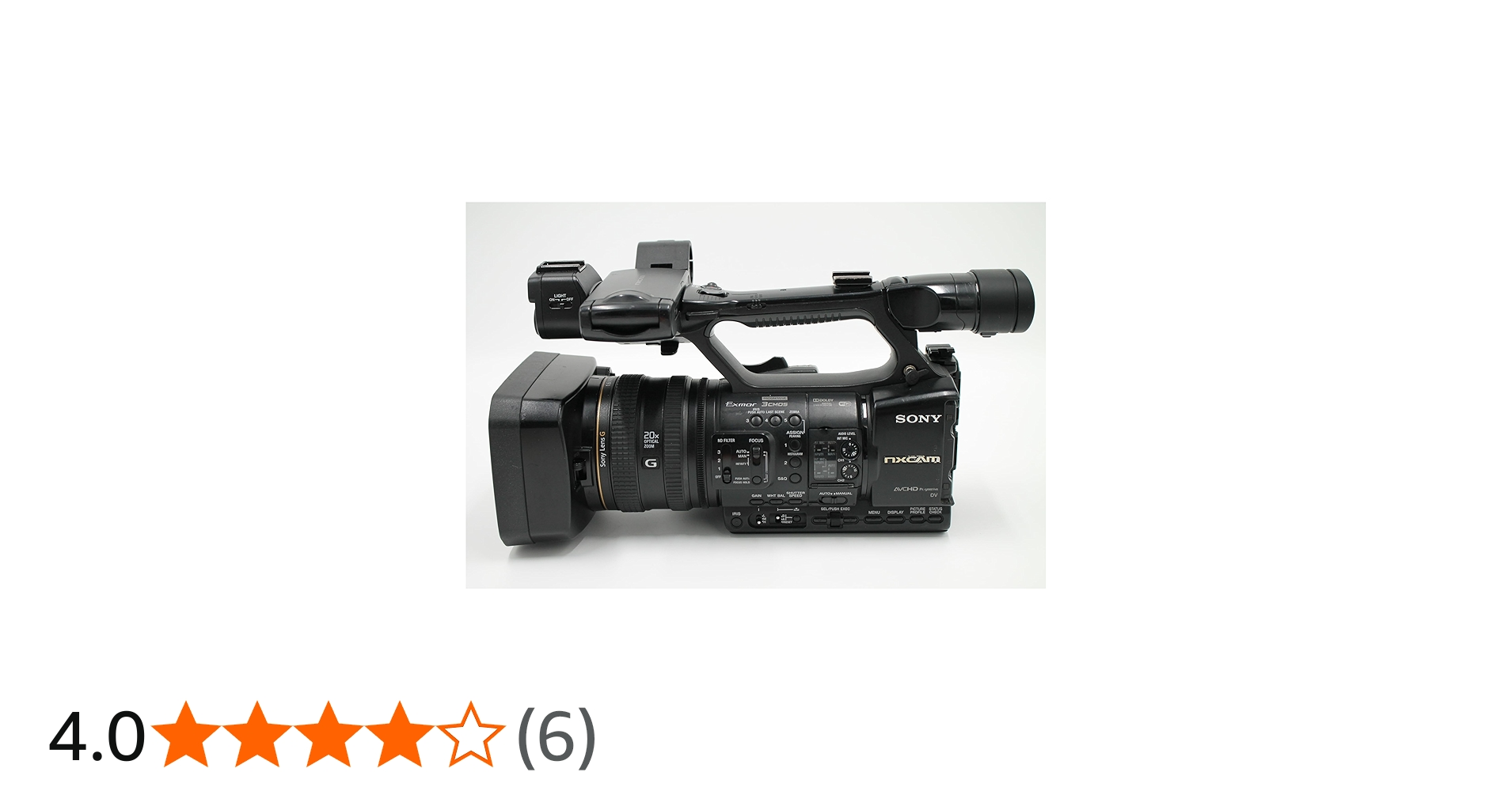 Amazon.co.jp: SONY ビデオカメラ NXCAMカムコーダー HXR-NX3 1/3型