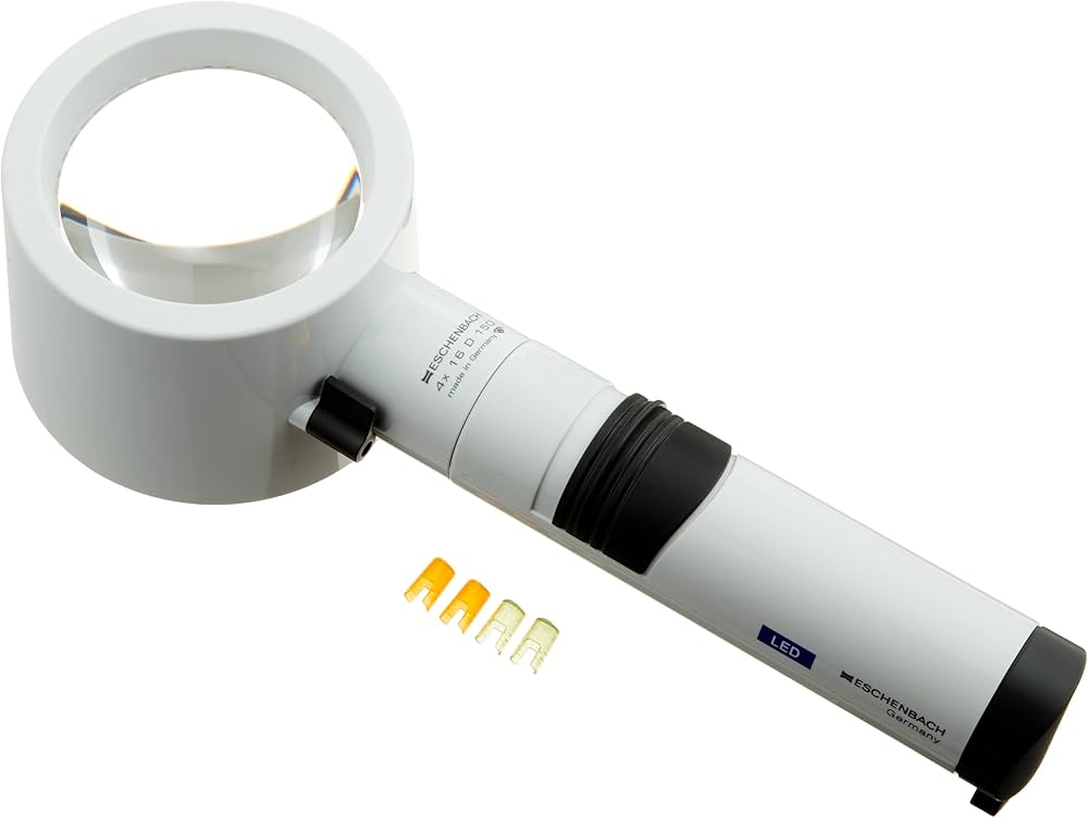 Amazon | ESCHENBACH(エッシェンバッハ) 置き型ライトルーペ 4倍 70mmφ